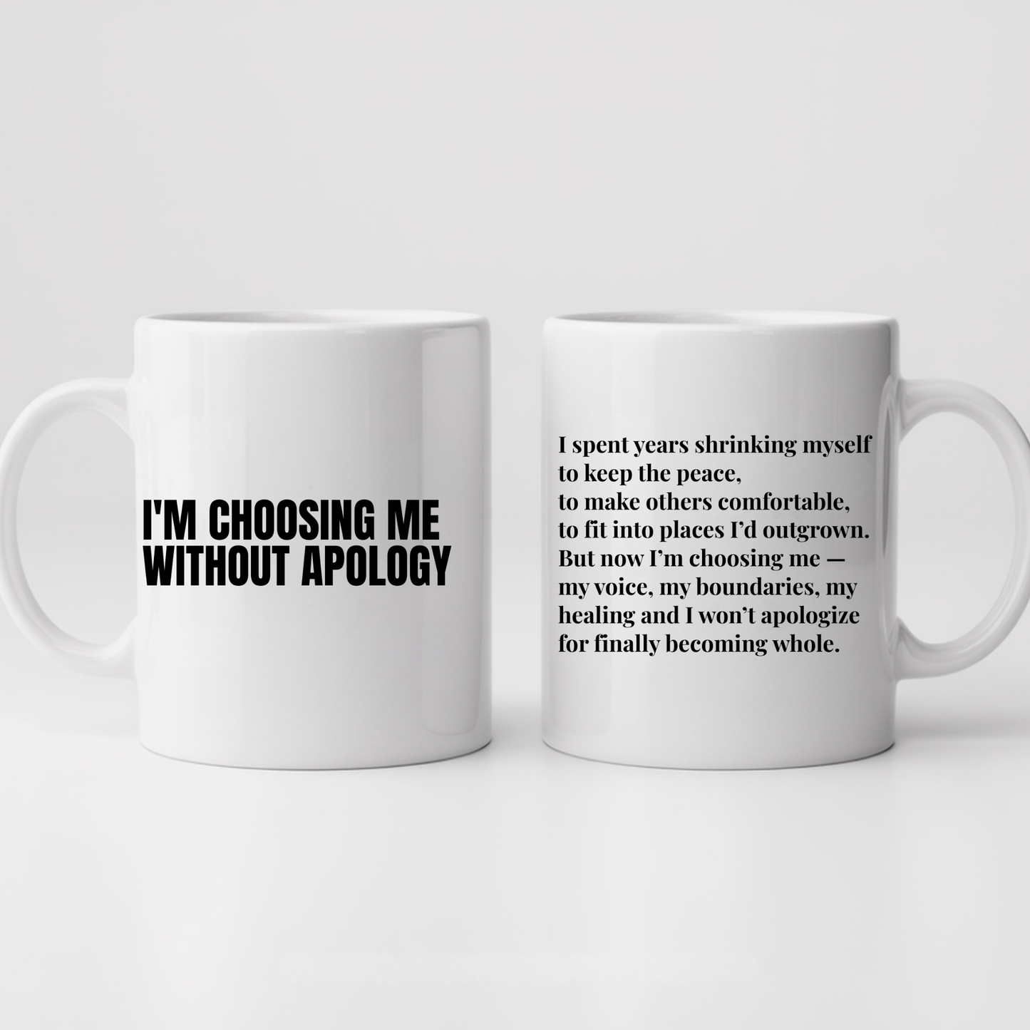 I'm Choosing Me Without Apology