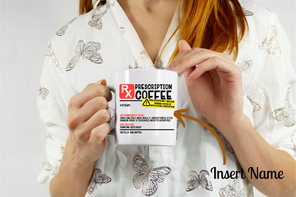 Rx Prescription Coffee Mug