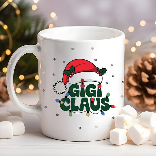 Gigi Claus 15oz Sublimation Mug