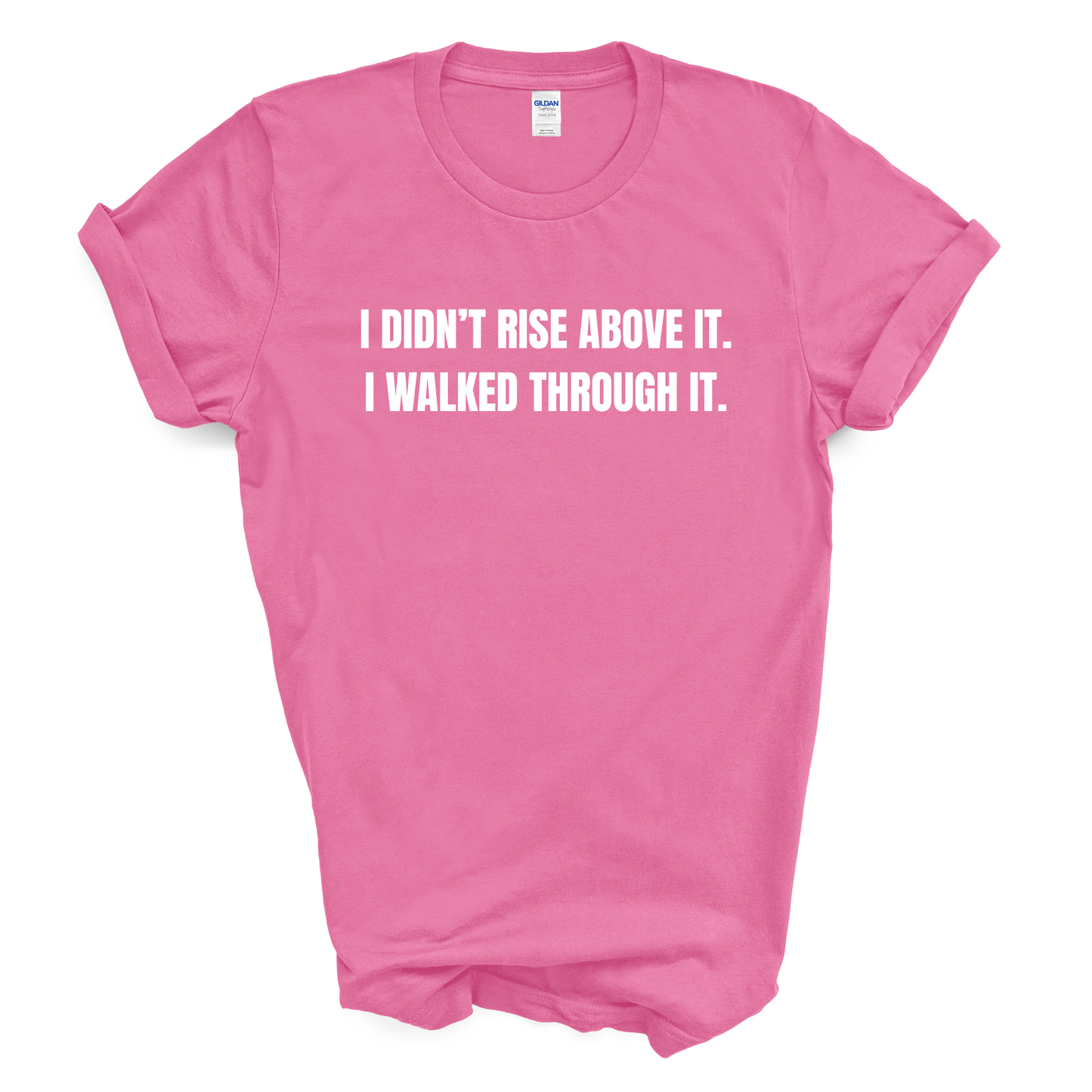 I Didn't Rise Above It. I Walked Through It. T-Shirt