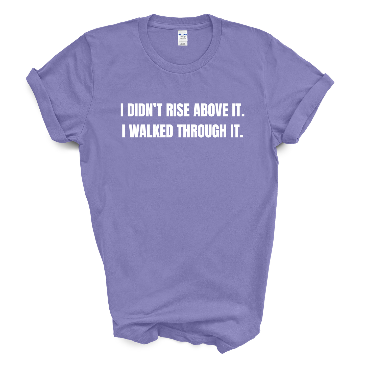 I Didn't Rise Above It. I Walked Through It. T-Shirt