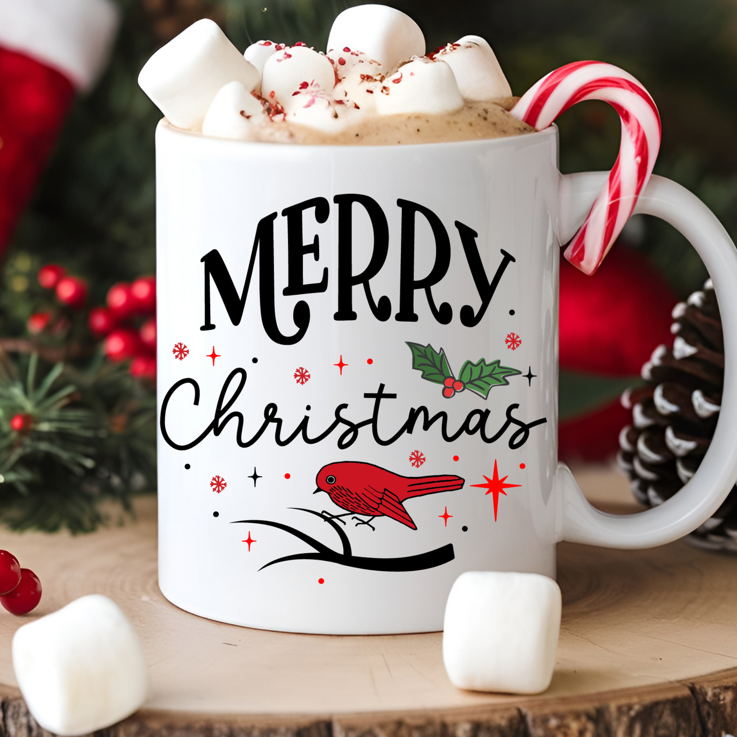 Merry Christmas 15oz Sublimation Mug