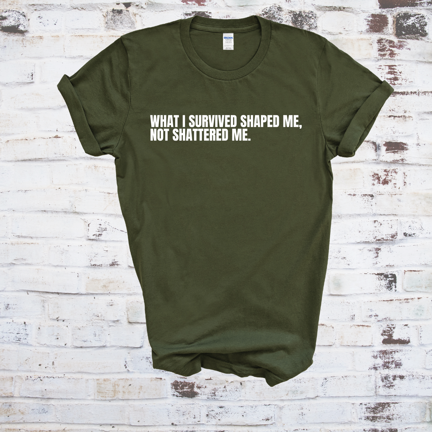 What I Survived Shaped Me Not Shattered Me T-Shirt