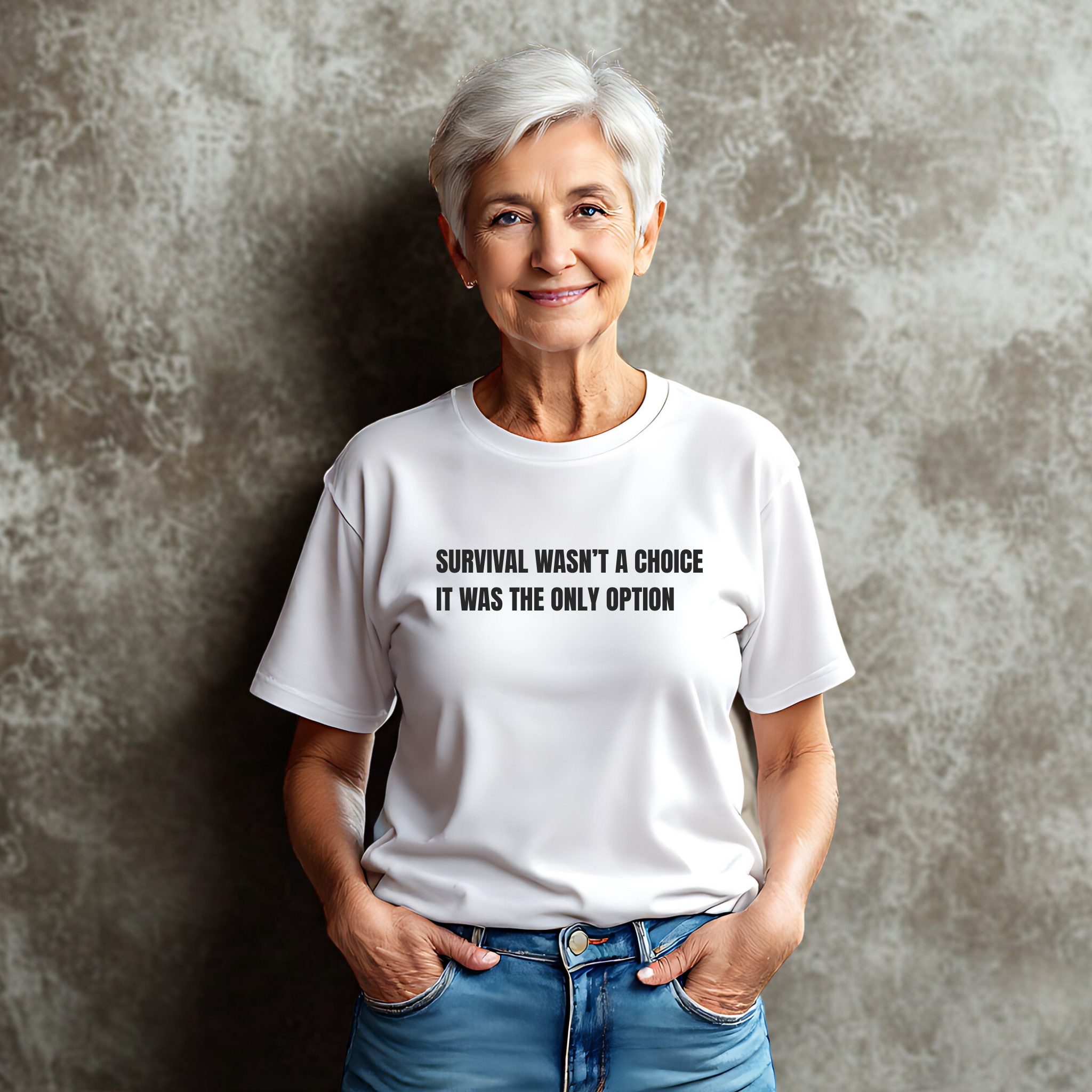 Survival Wasn't a Choice It Was the Only Option T-Shirt | Strength ...