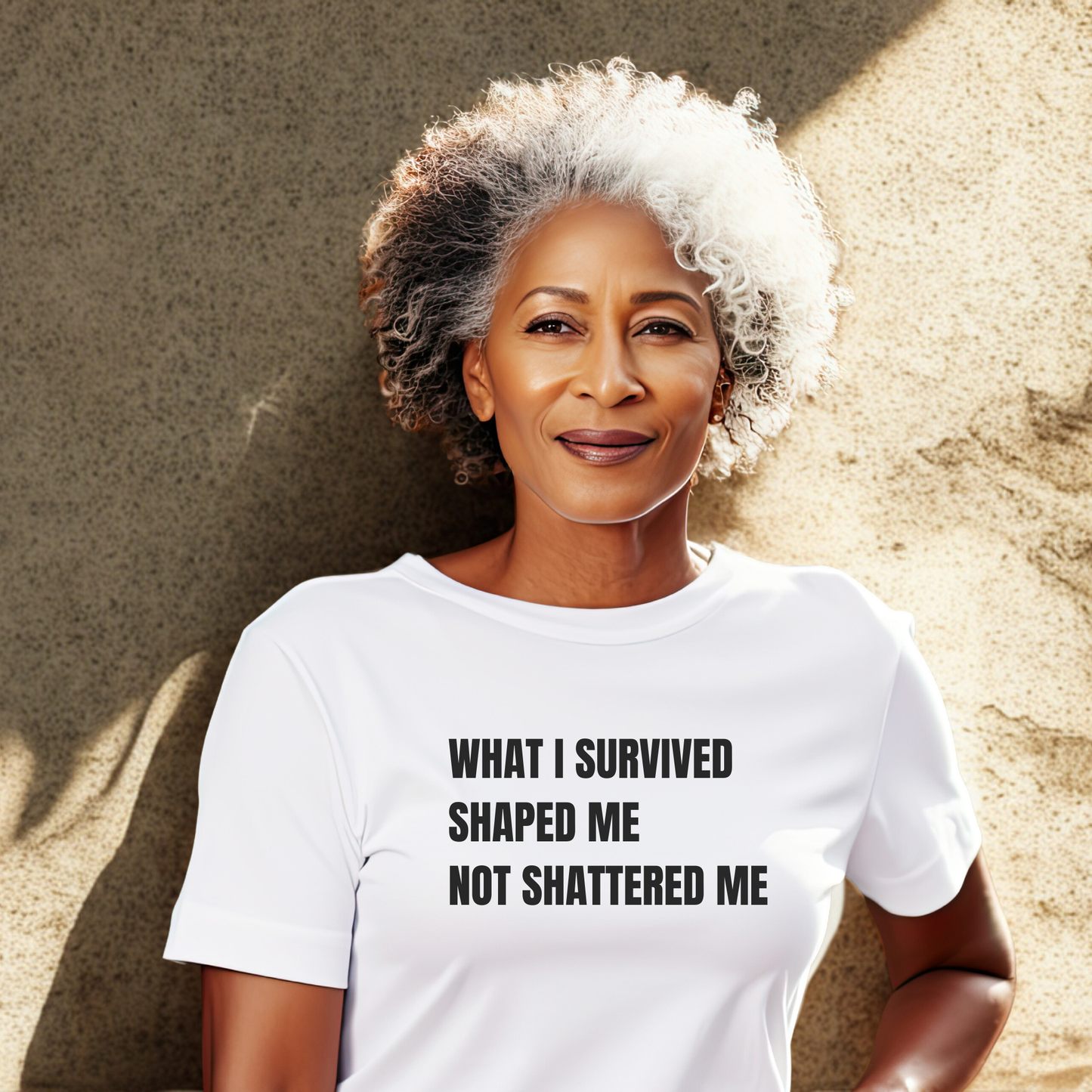 What I Survived Shaped Me Not Shattered Me T-Shirt